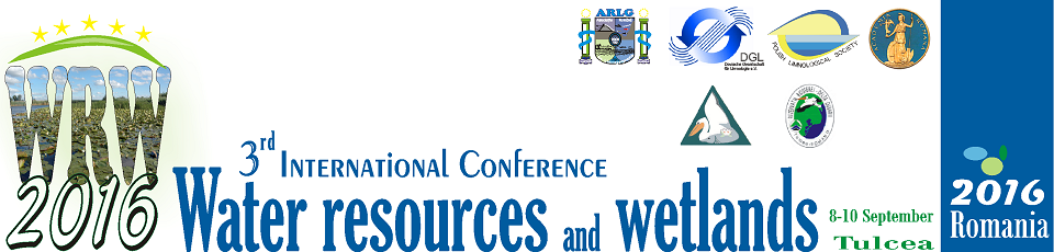 3rd International Conference Water resources and wetlands 2016 Tulcea Romania